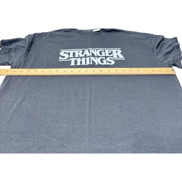 Stranger Things Netflix T-Shirt Black Mens Medium Official Tee Brand New - Picture 4 of 6